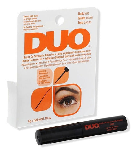 Pegamento para pestañas Duo naranja