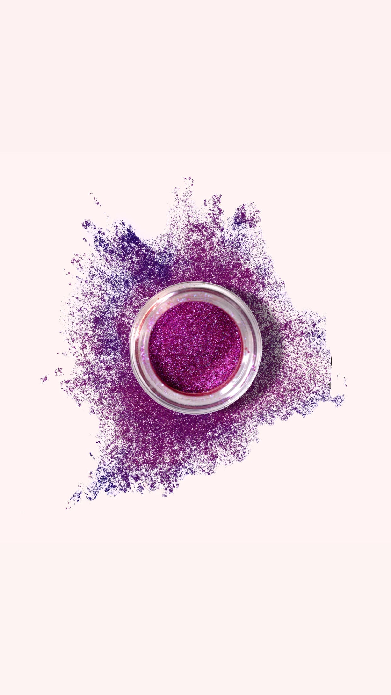 Brillo suelto 011, estrella violeta