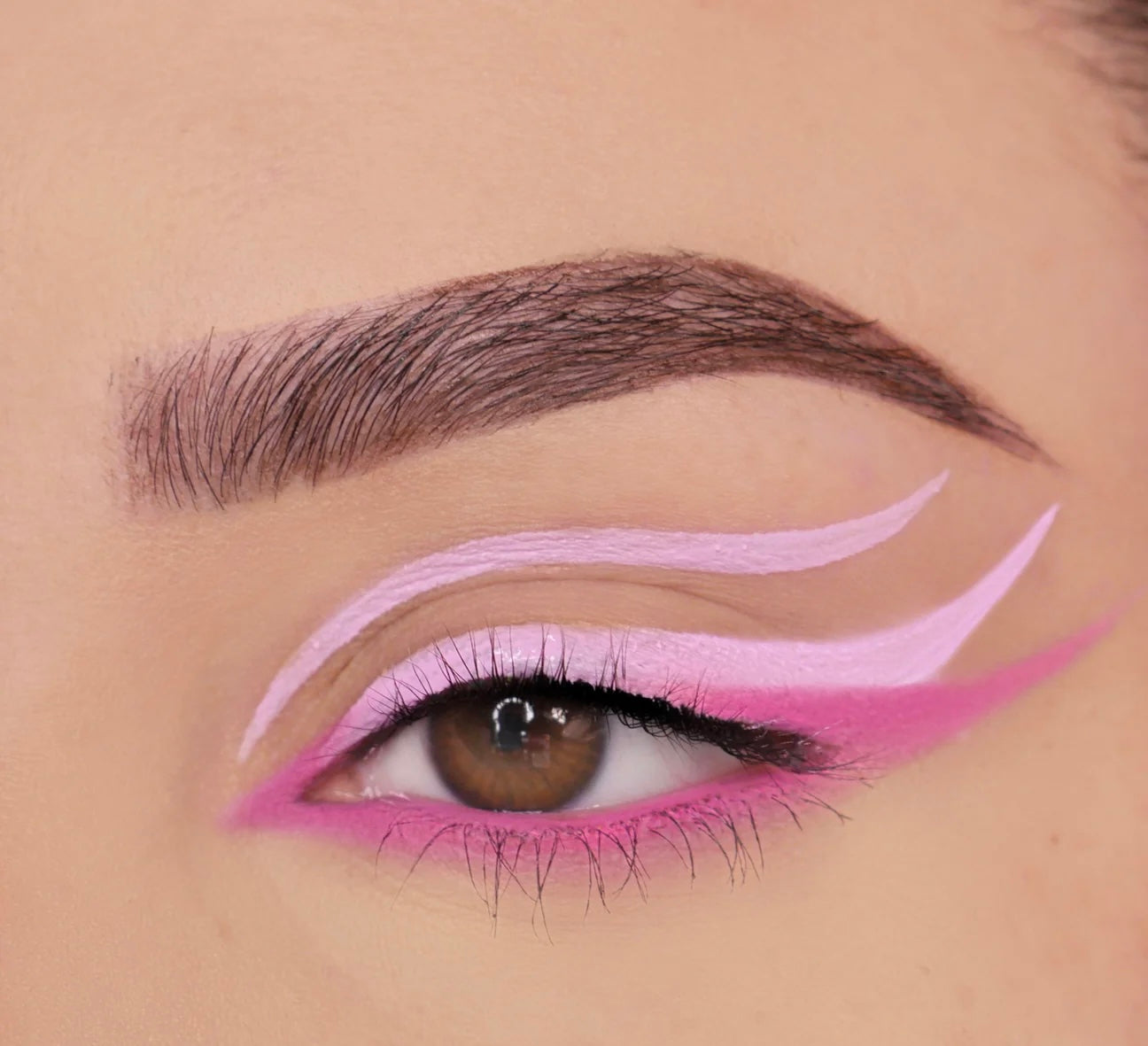 Delineador de gel (014, rosa fuerte)