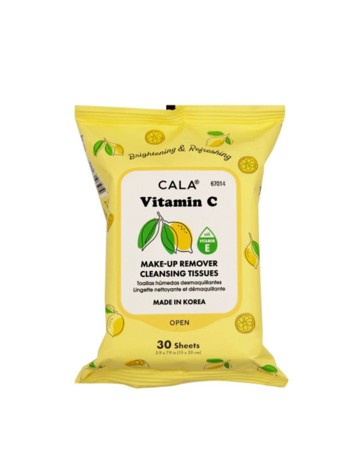 Toallitas Desmaquillantes Vitamina C