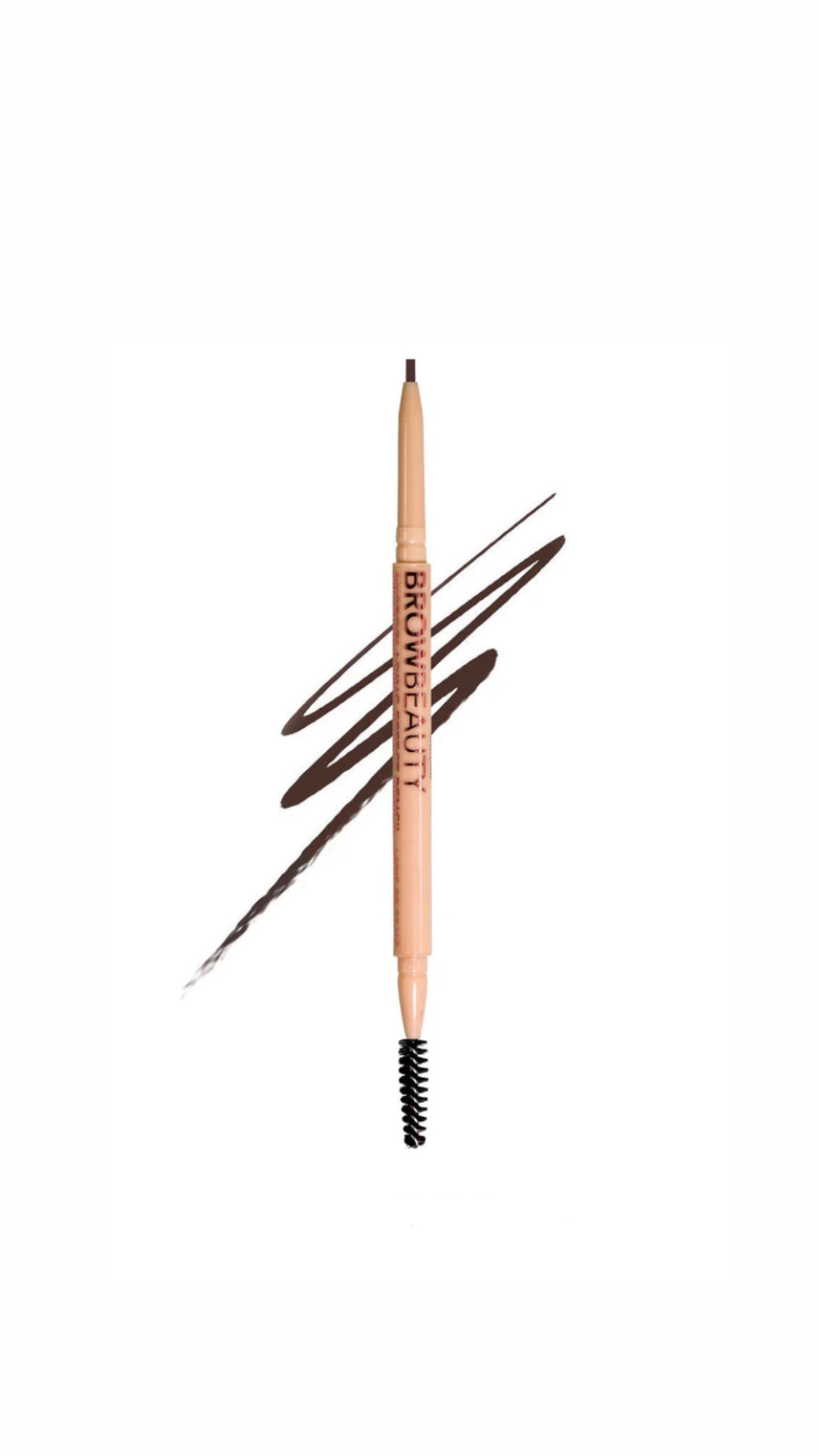 BrowBeauty Microblading Effect Eyebrow Pencil 02 Dark Brown