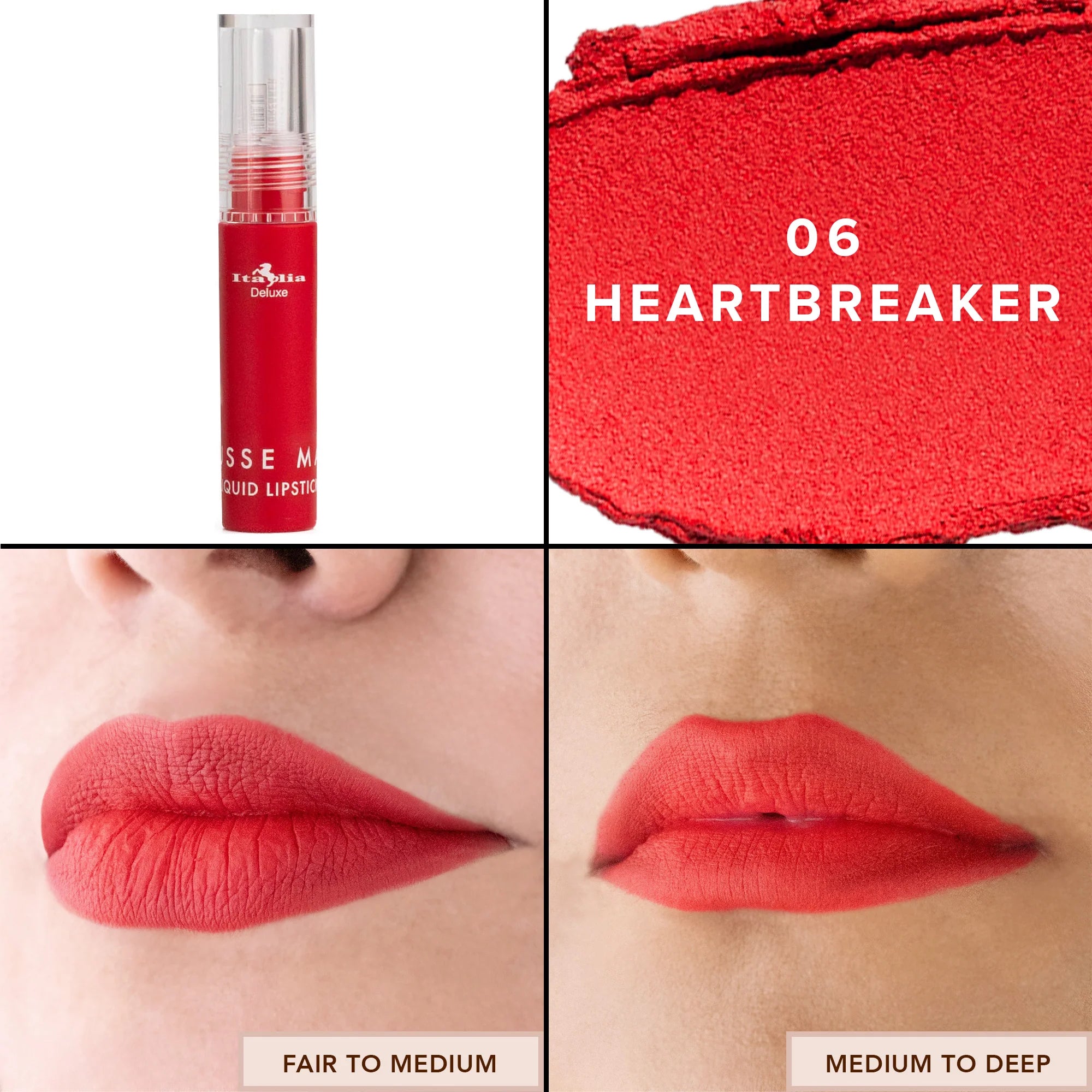 Mousse Matte Liquid Lipstick “ 06 Heartbreaker “
