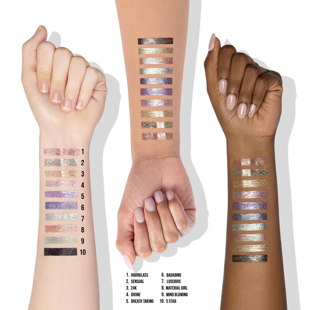 Set delineadores Glitter “ Star “