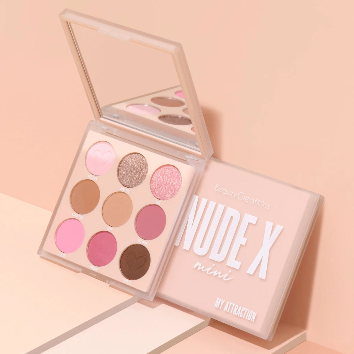 Mini Paleta de Sombras Nude X “Attractive”
