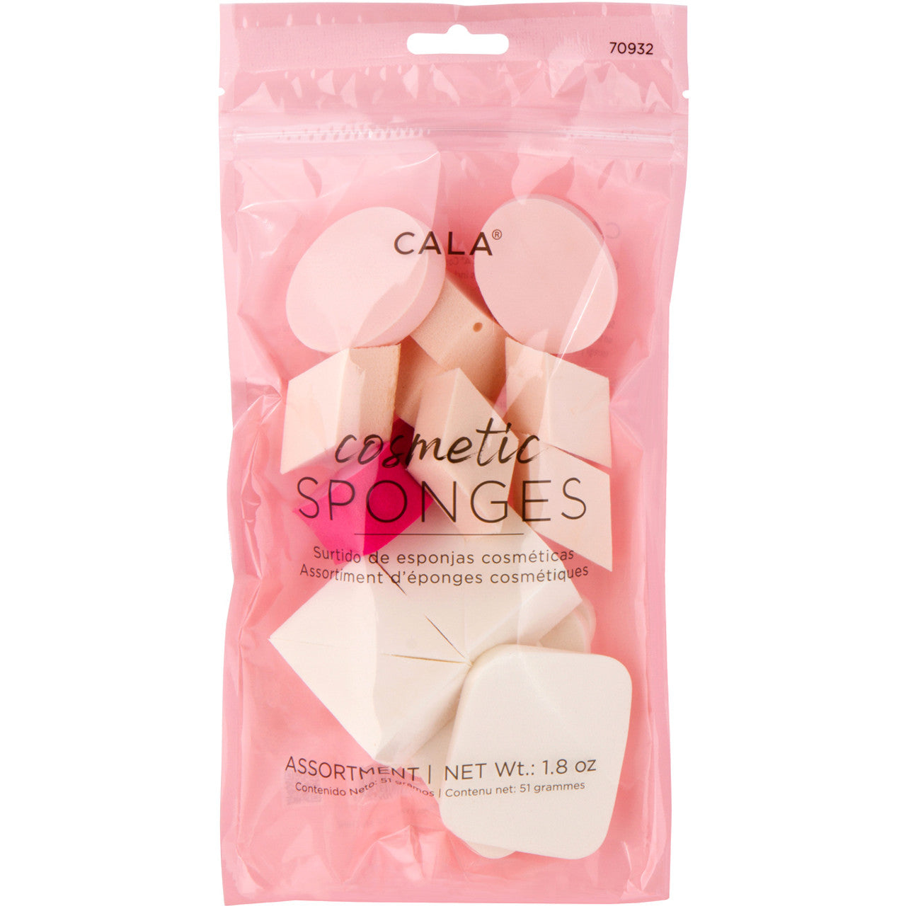 Surtido de esponjas cosmeticas CALA