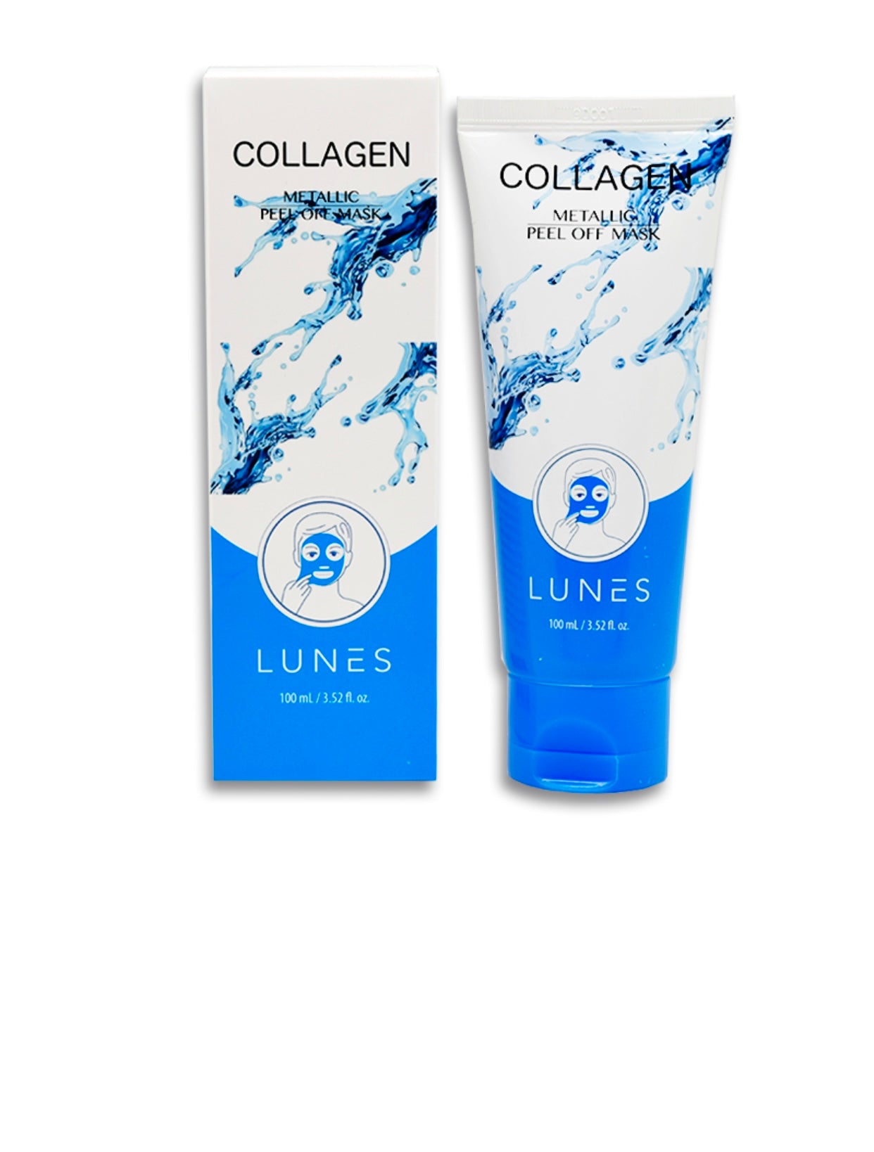 Mascarilla Colageno Metalico Lunes