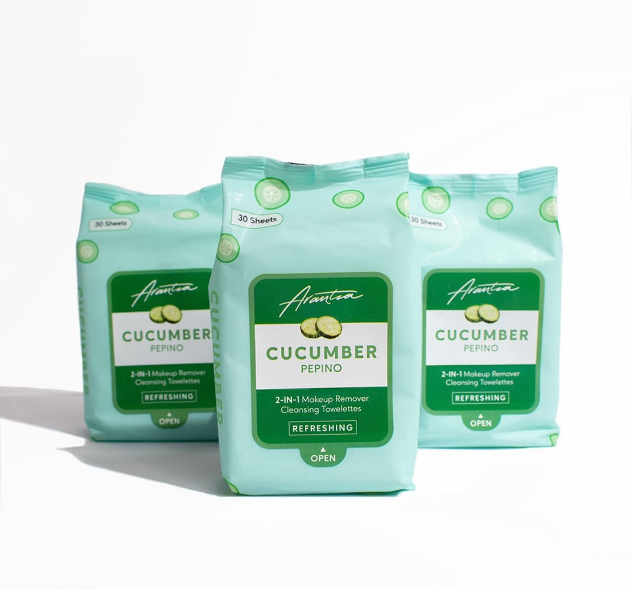 Toallitas Desmaquillantes De Pepino Arantza