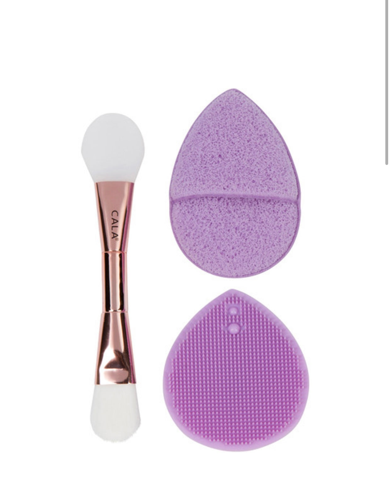 Juego de mascarilla y exfoliador Cala