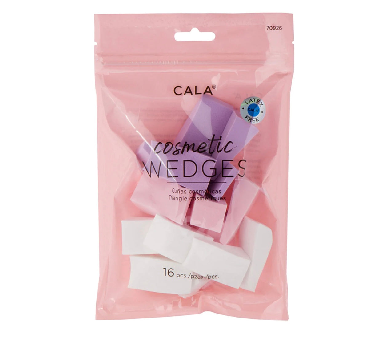 Esponjas sin látex para maquillaje 16pzs Cala