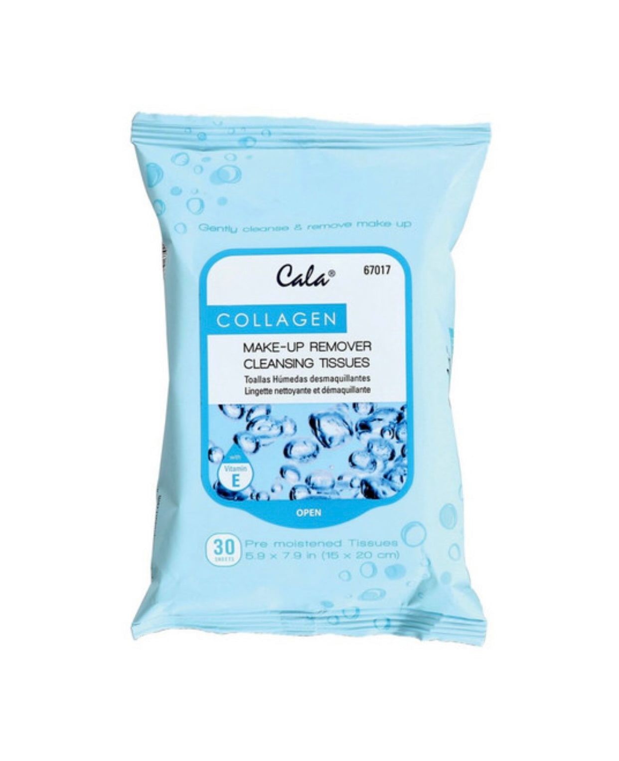 Toallitas Desmaquillantes Colageno de Cala