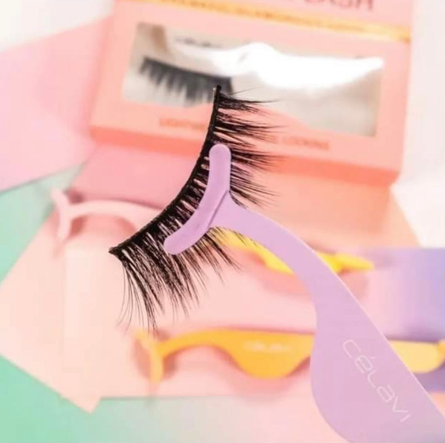 APLICADOR DE PESTAÑAS DEGRADADO CON EMPUJADOR CELAVI