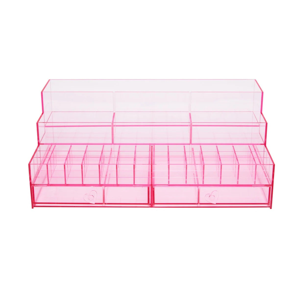 Organizador de Acrílico rosa Beauty Creations