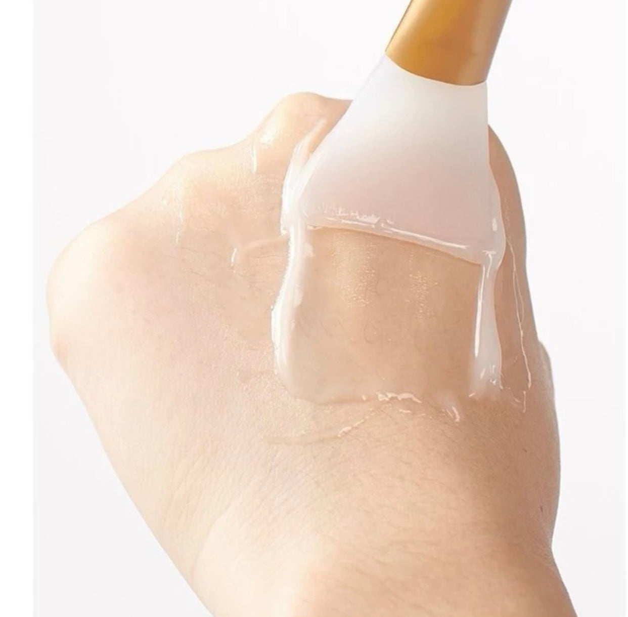 Brocha de silicón para cremas y serums Colorton