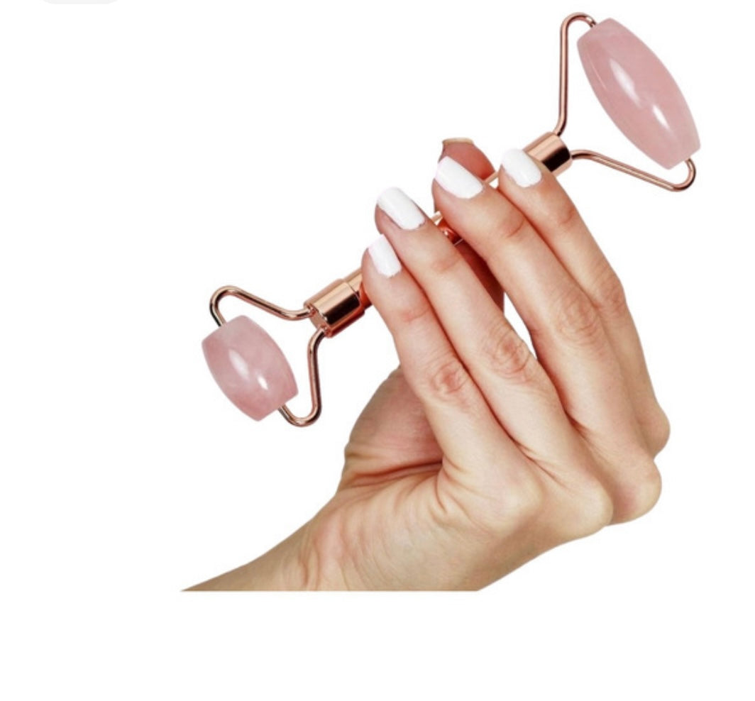 Rodillo masajeador rose quartz Colorton