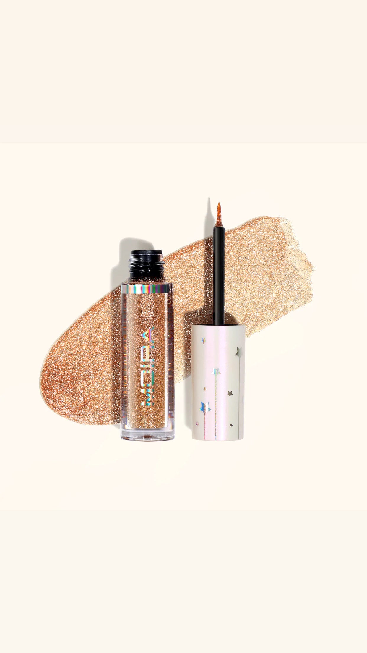 Delineador Liquído con Glitter 01 “Bomba de Azúcar”