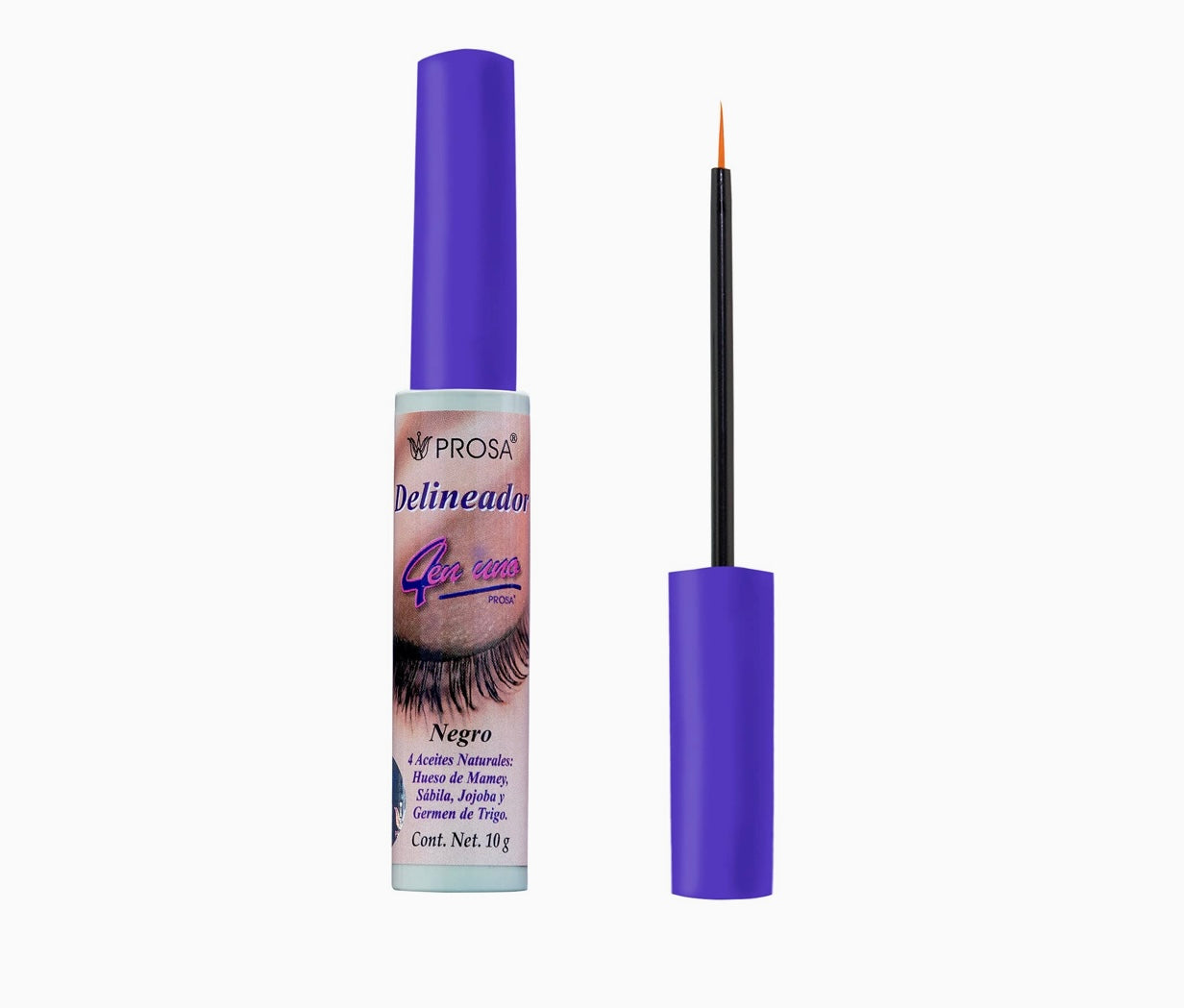Delineador 4 En 1 Negro Prosa