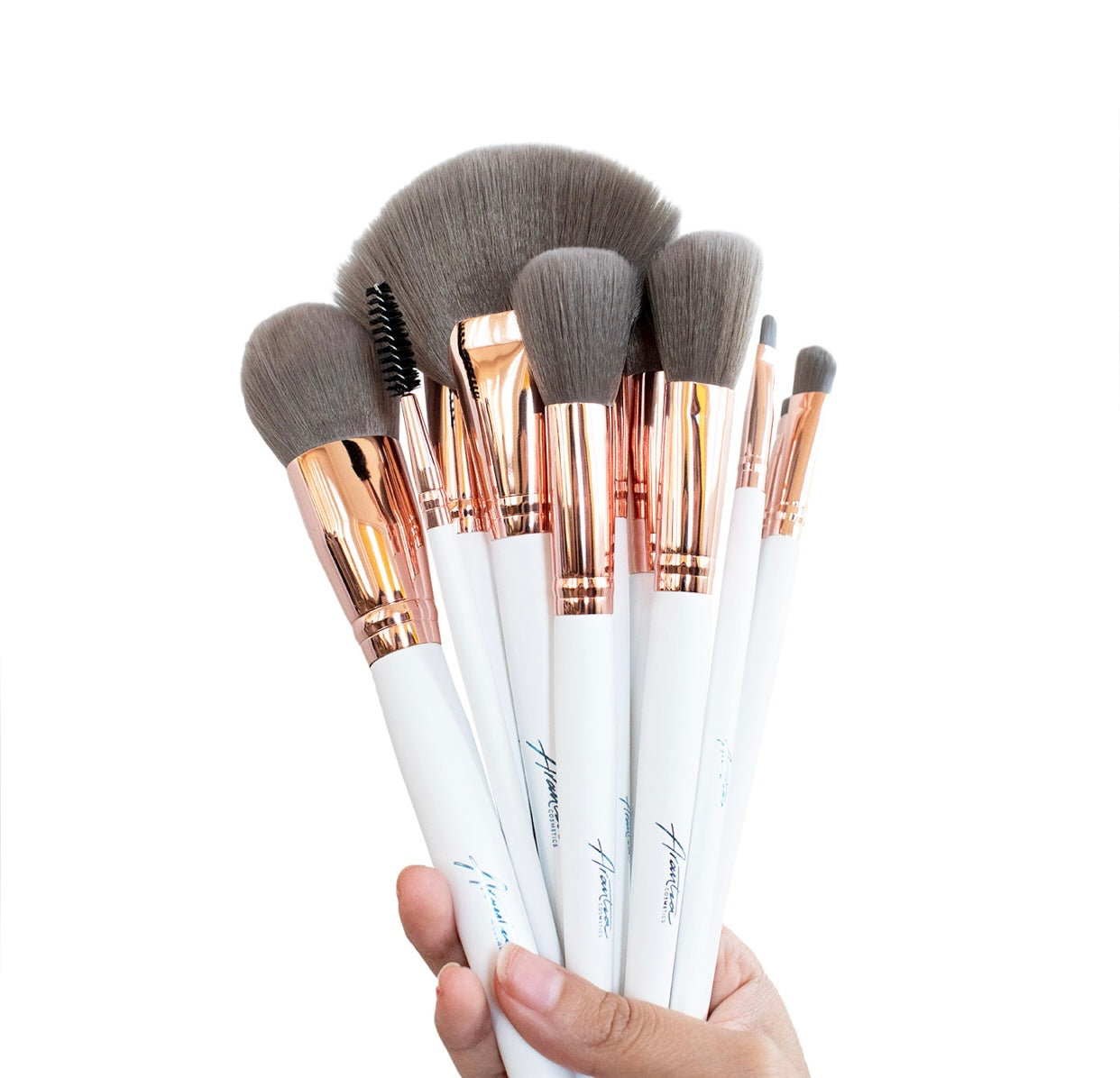 Set De Brochas 24 Majestic White