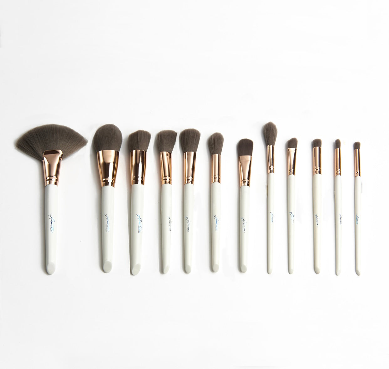 Set De Brochas 24 Majestic White