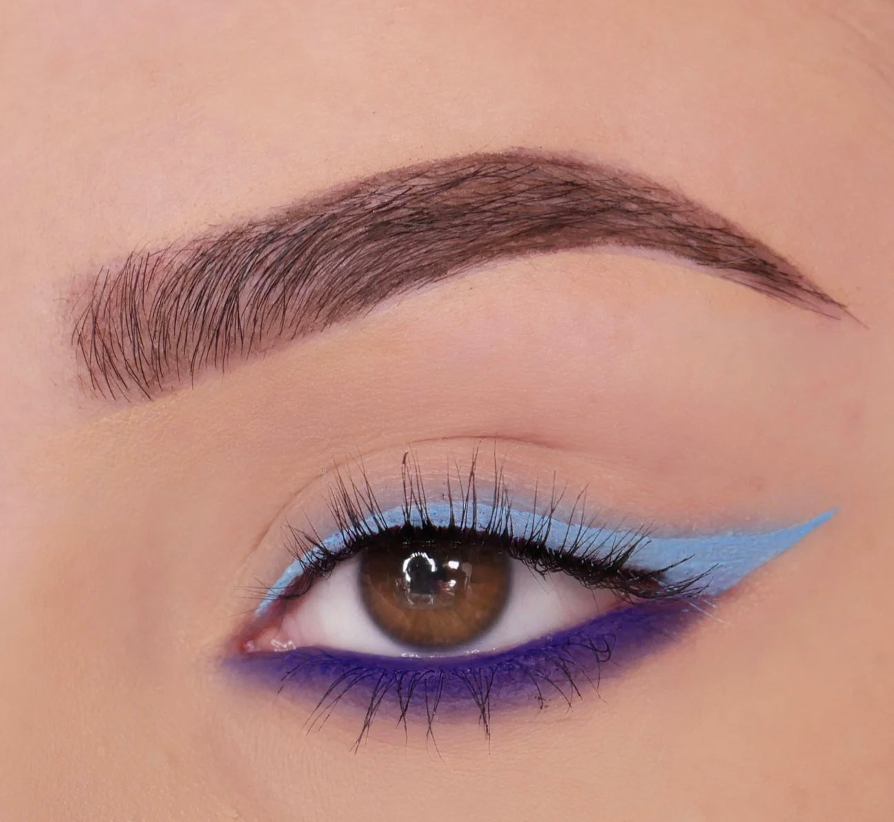 Delineador de gel (017, azul real)