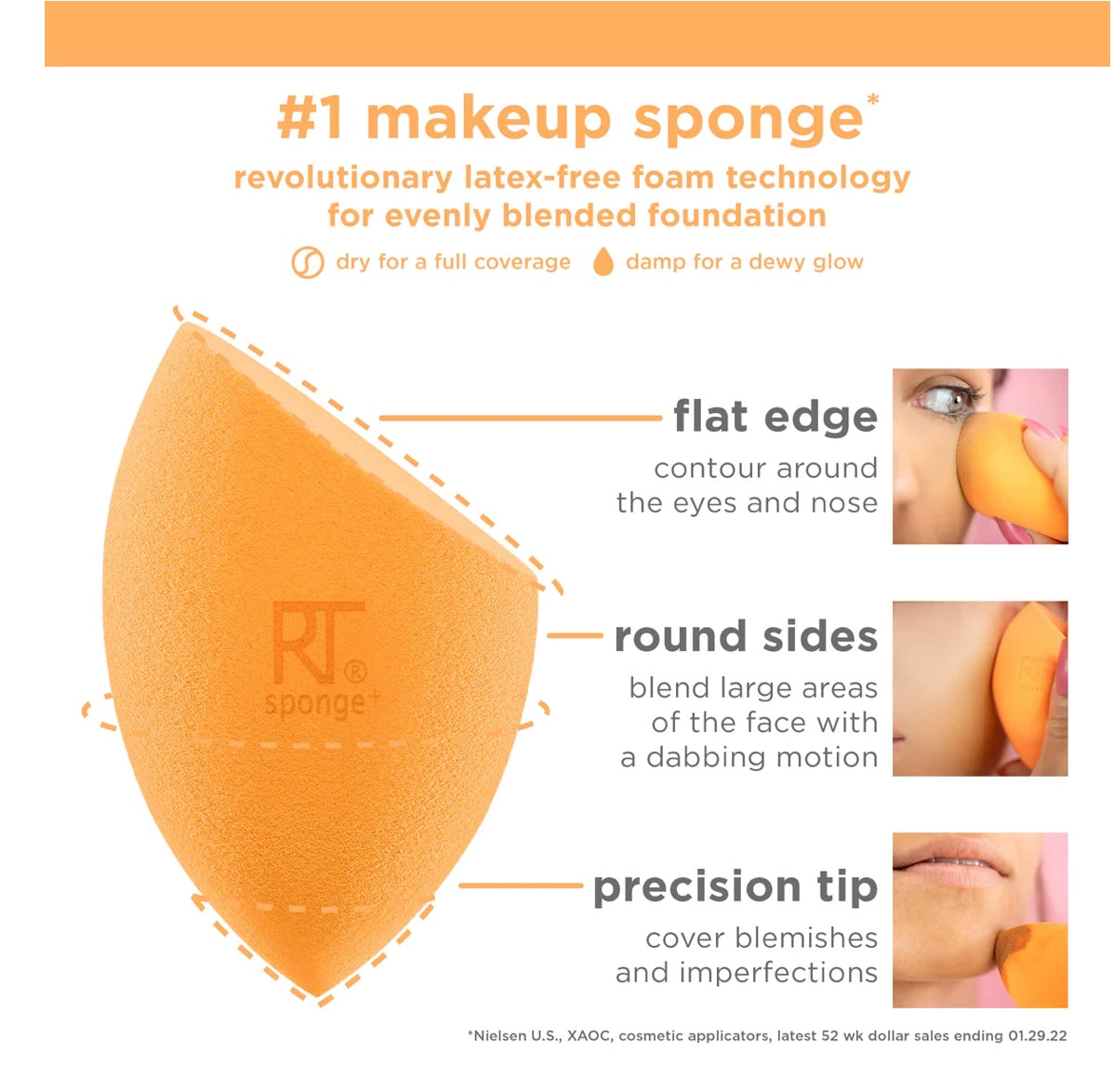 Dúo de esponja de tez milagrosa