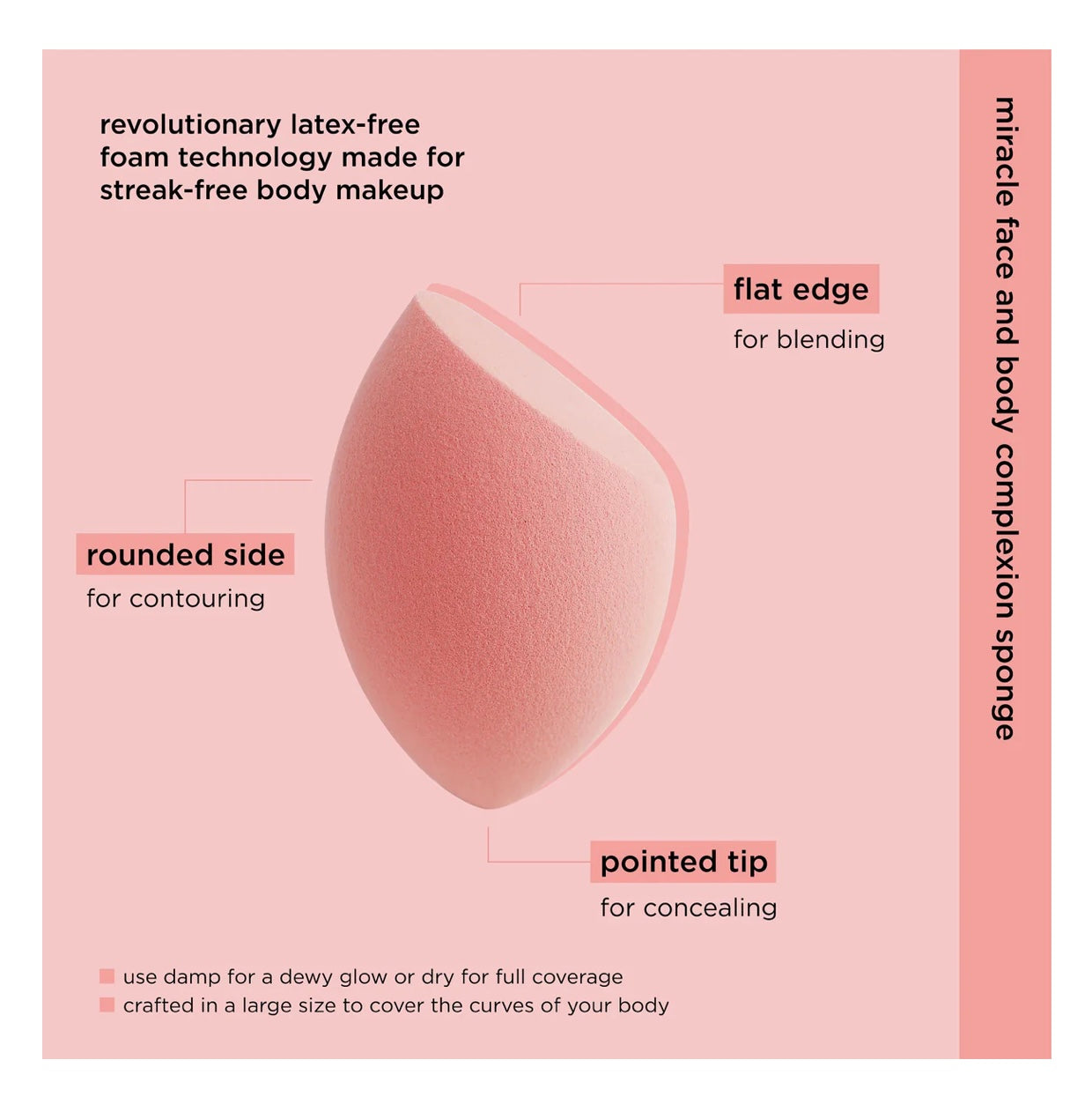 Miracle Face + Body Sponge