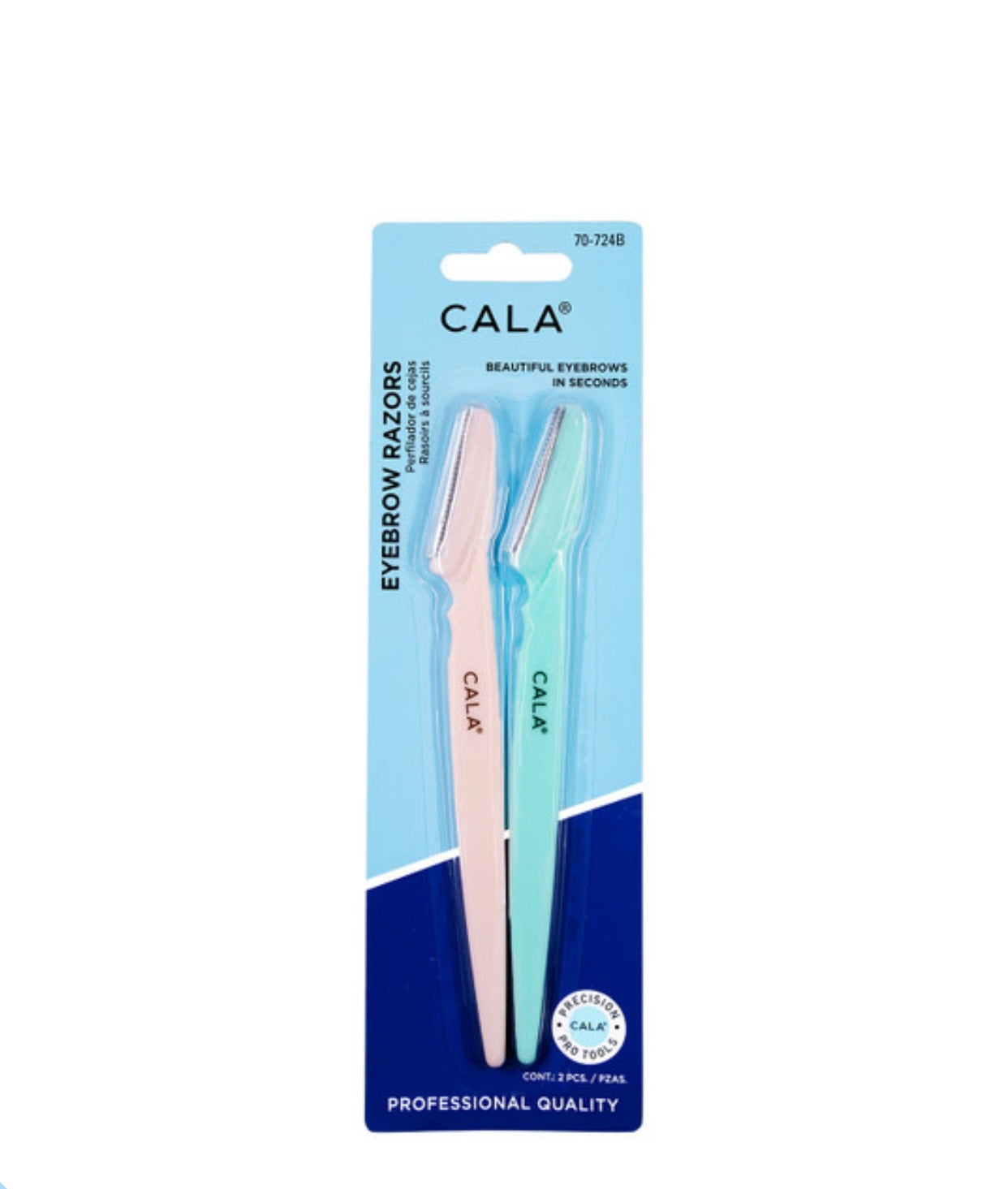 Perfiladores para cejas ( 2 PZS) “ 70-724B ”