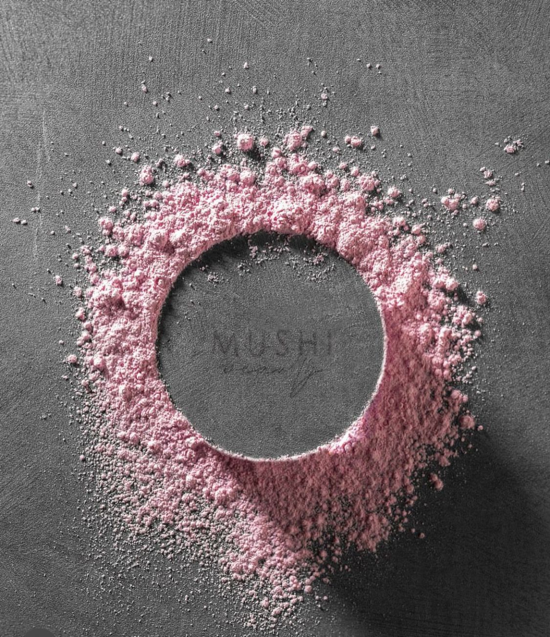 Polvo traslúcido Rosa  para debajo de los ojos