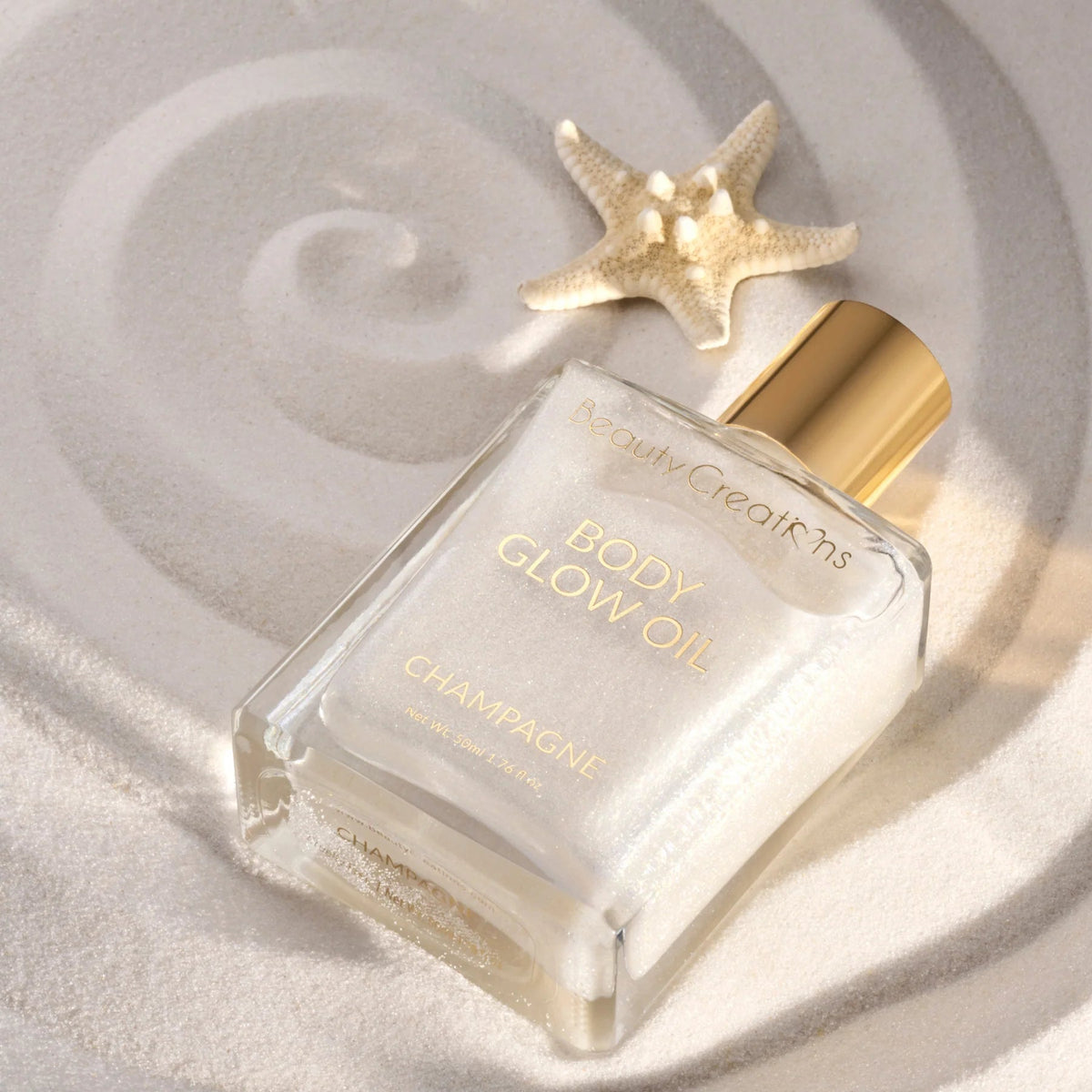 Body Glow Oil Aceite De Brillo Corporal  “ Champagne “