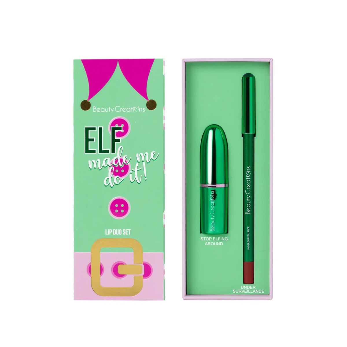 Elfie Lip Duos “ Elf Made Me Do It “