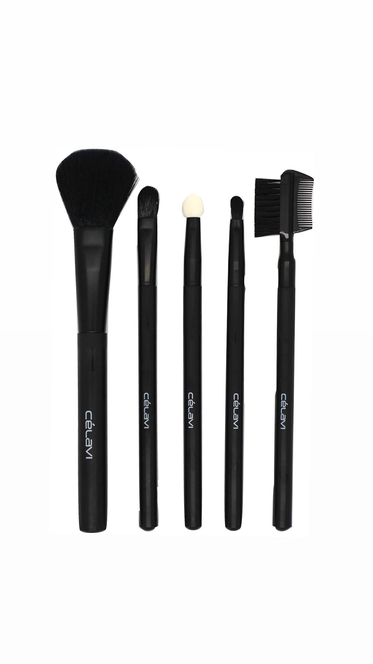 Brochas Para Maquillaje "5 piezas" Celavi