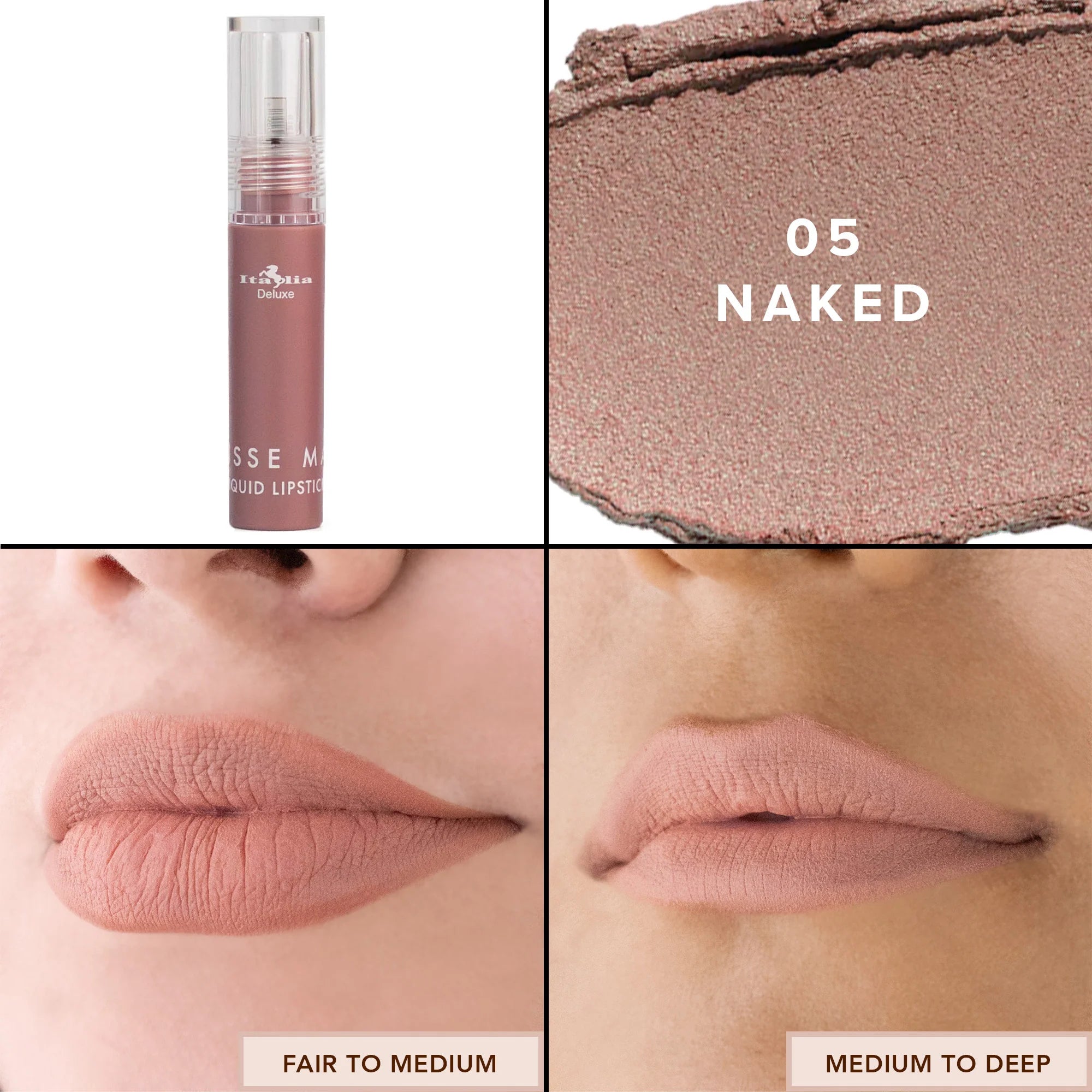 Mousse Matte Liquid Lipstick “ 05 Naked “