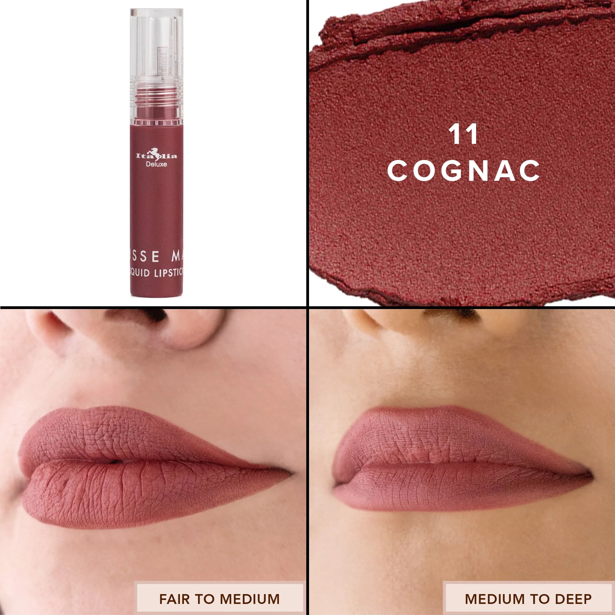 Mousse Matte Liquid Lipstick “11 Cognac”