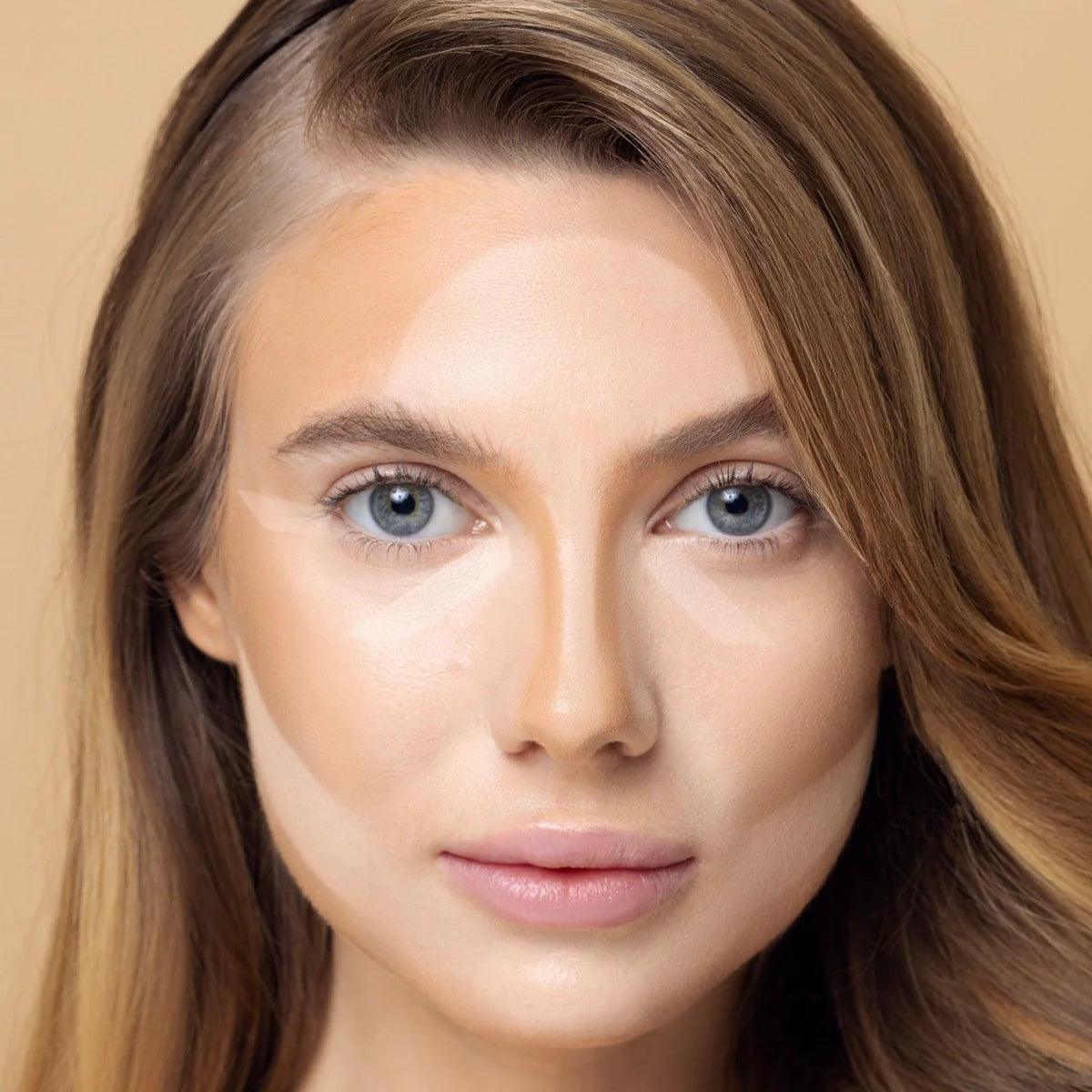 Paleta de contornos e corrector snatchural “sand “