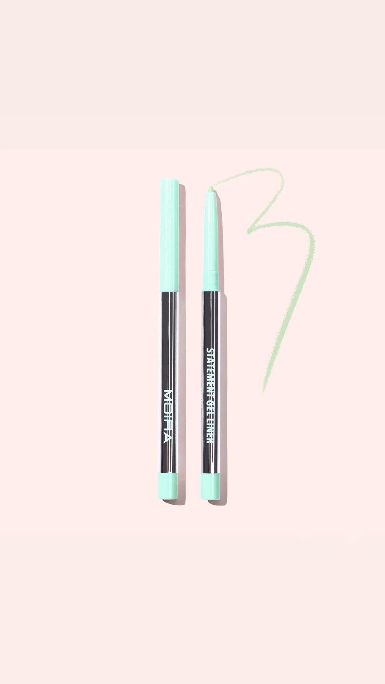 Delineador de gel  (007, menta)