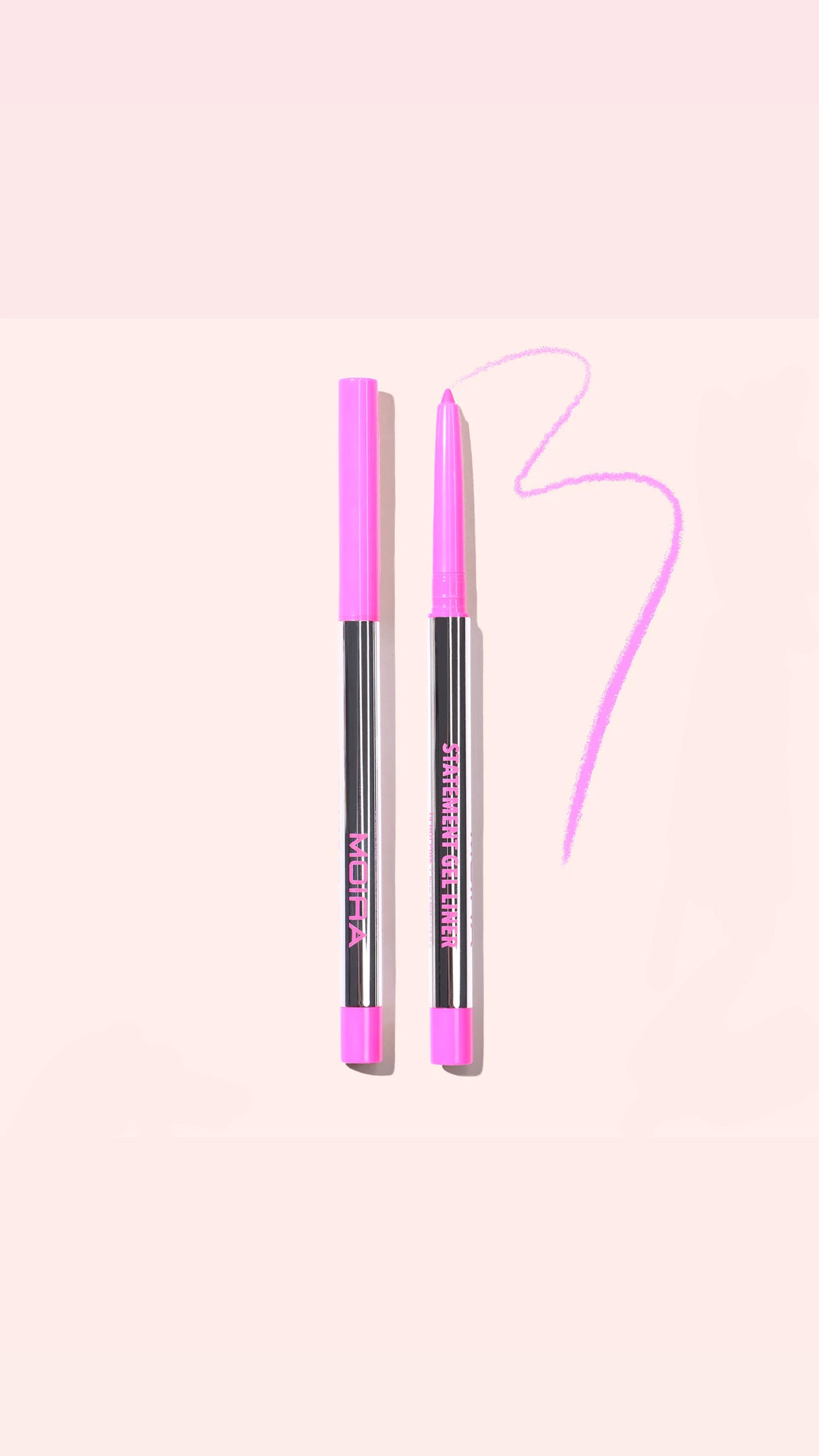 Delineador de gel (014, rosa fuerte)