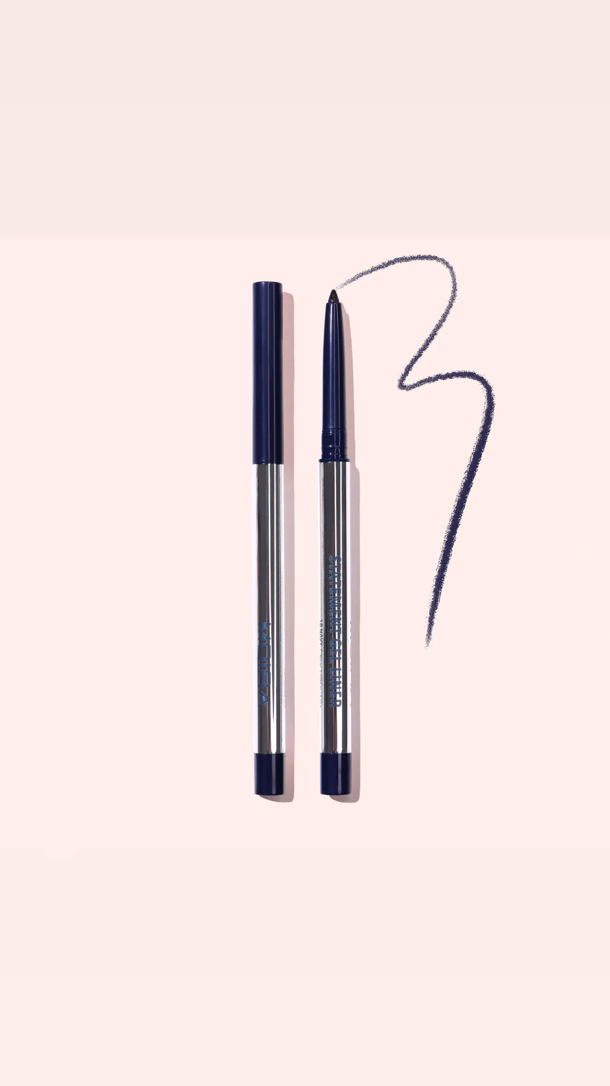 Delineador de gel  (018, azul marino)