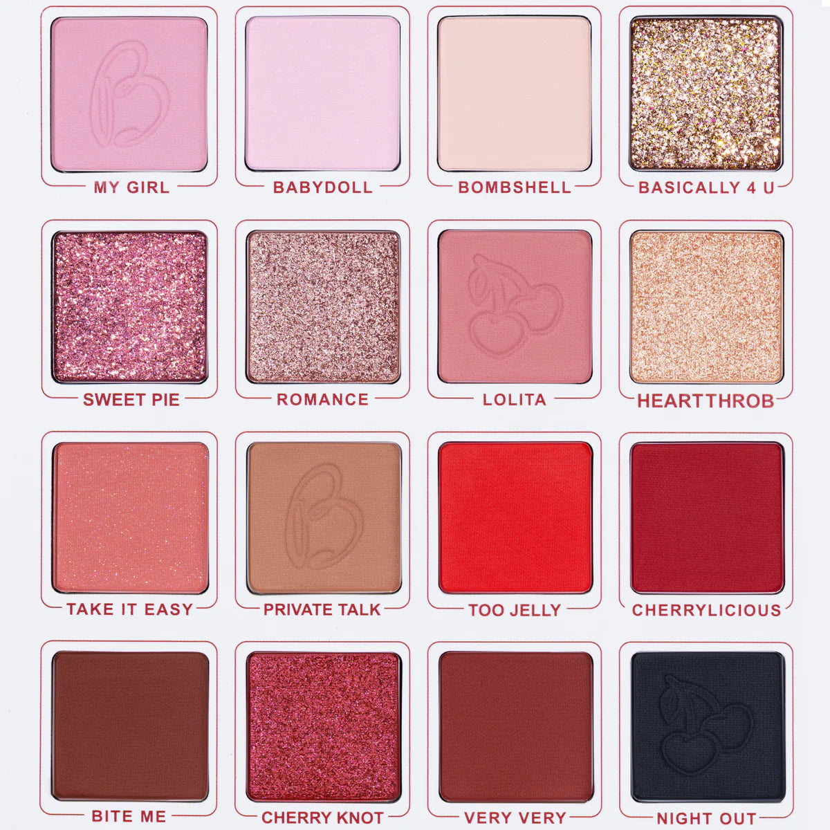 Paleta De Sombras “ Very Cherry “
