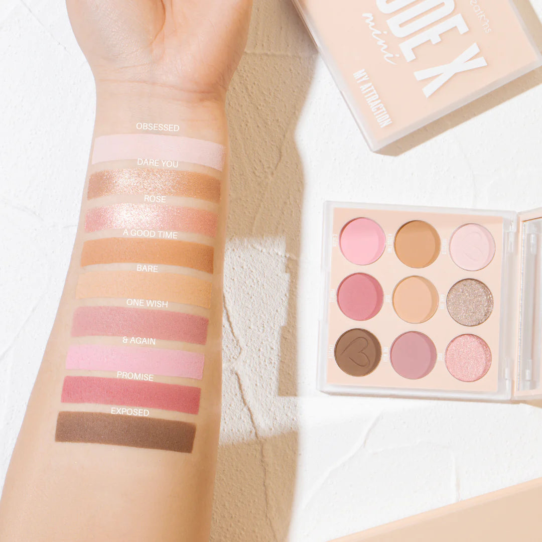 Mini Paleta de Sombras Nude X “Attractive”