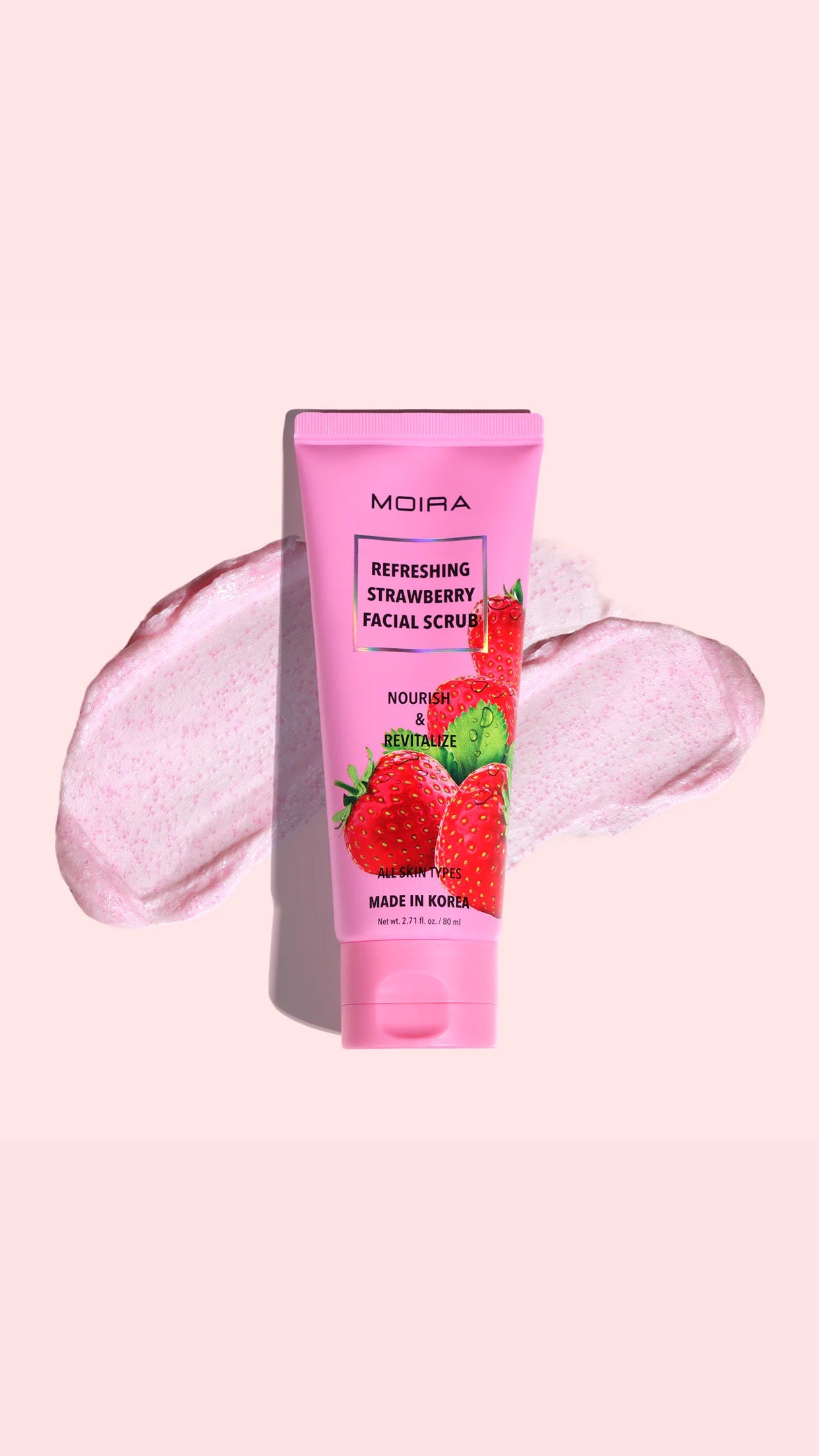 Exfoliante Facial Refrescante “Fresa”