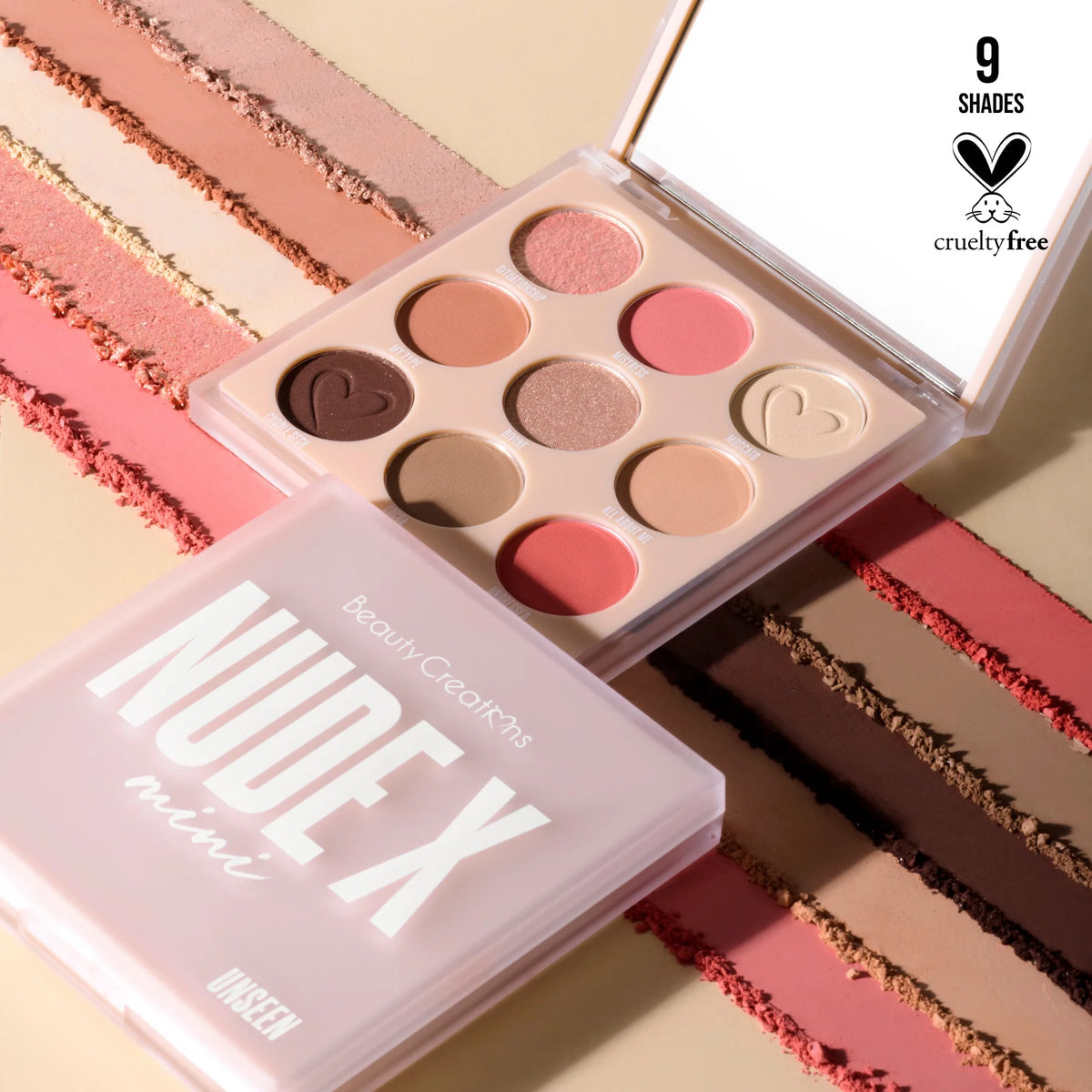 Mini Paleta de Sombras Nude X “Unseen”