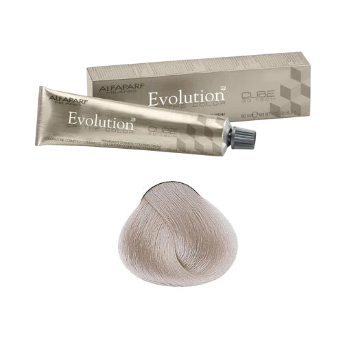 Tinte Alfaparf “ Rubio Extra Claro Irisado Ceniza 10.21 “