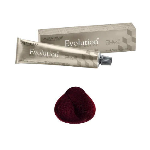 Tinte Alfaparf “ Castaño Medio Intenso Rojo 4.661 “