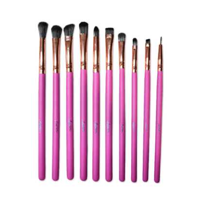 Set 10 Brochas-Bronzed Pink