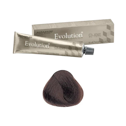 Tinte Alfaparf “ Rubio Medio Irisado Ceniza 7.21 “