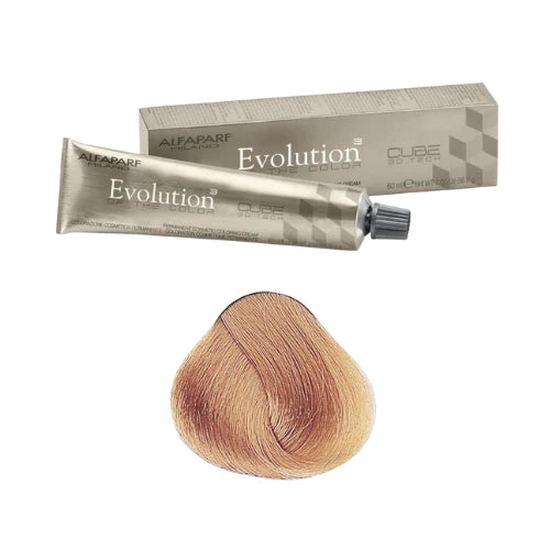Tinte Alfaparf “ Rubio Clarísimo Ligeramente Cobre 9.04 “