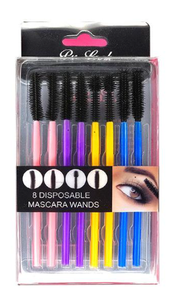 Kit de 8 cepillos para pestañas