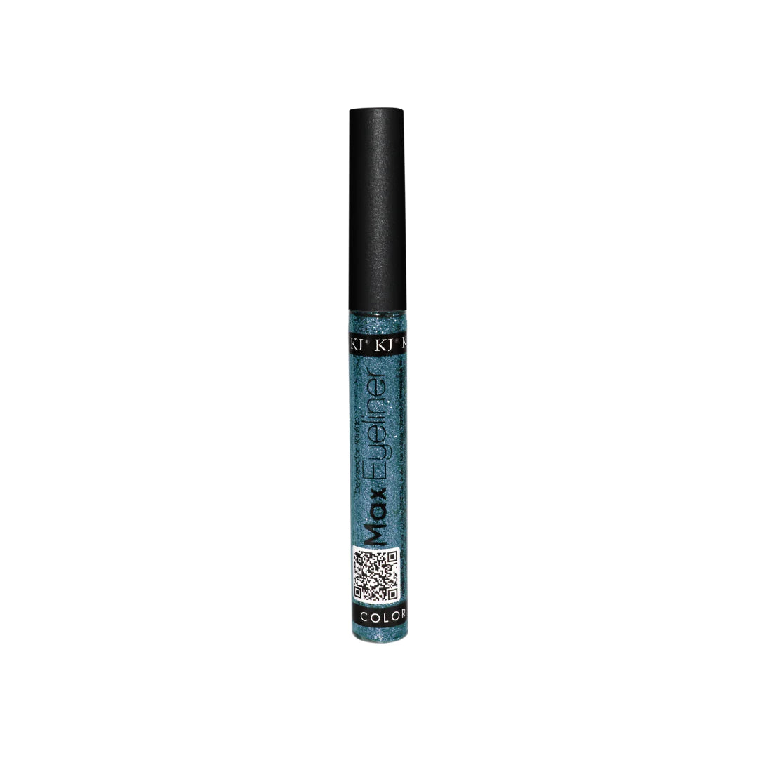Delineador Liquido KJ "Glitter Azul"