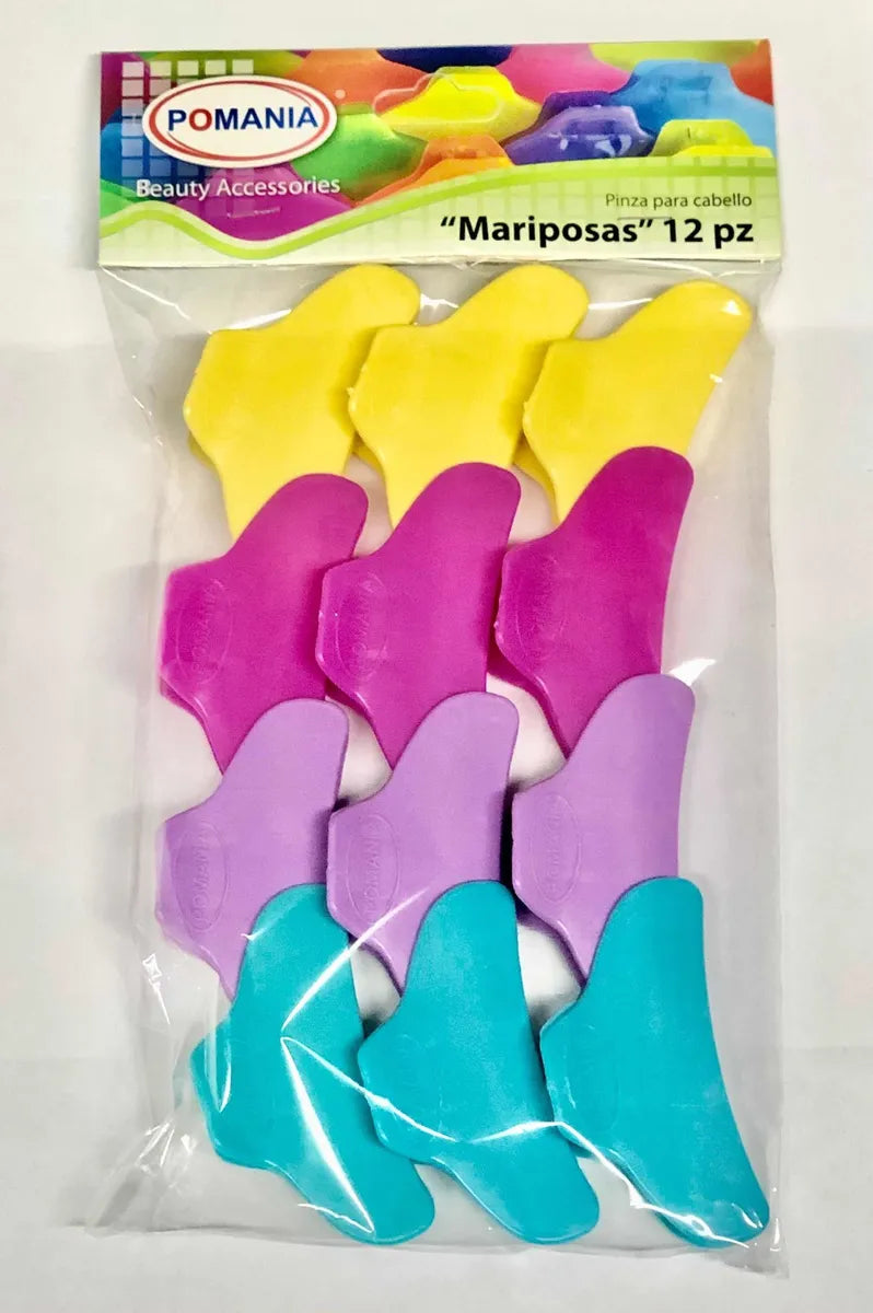 Pinzas para el Cabello (Arcoíris)