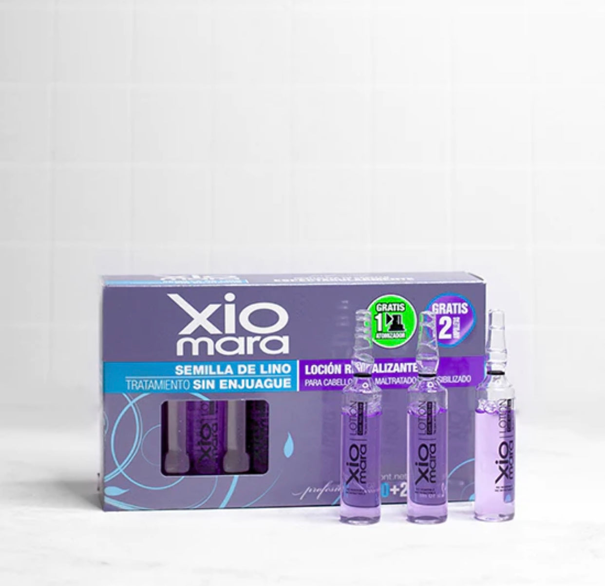 Ampolletas Semilla de Lino sin Enjuague Xiomara