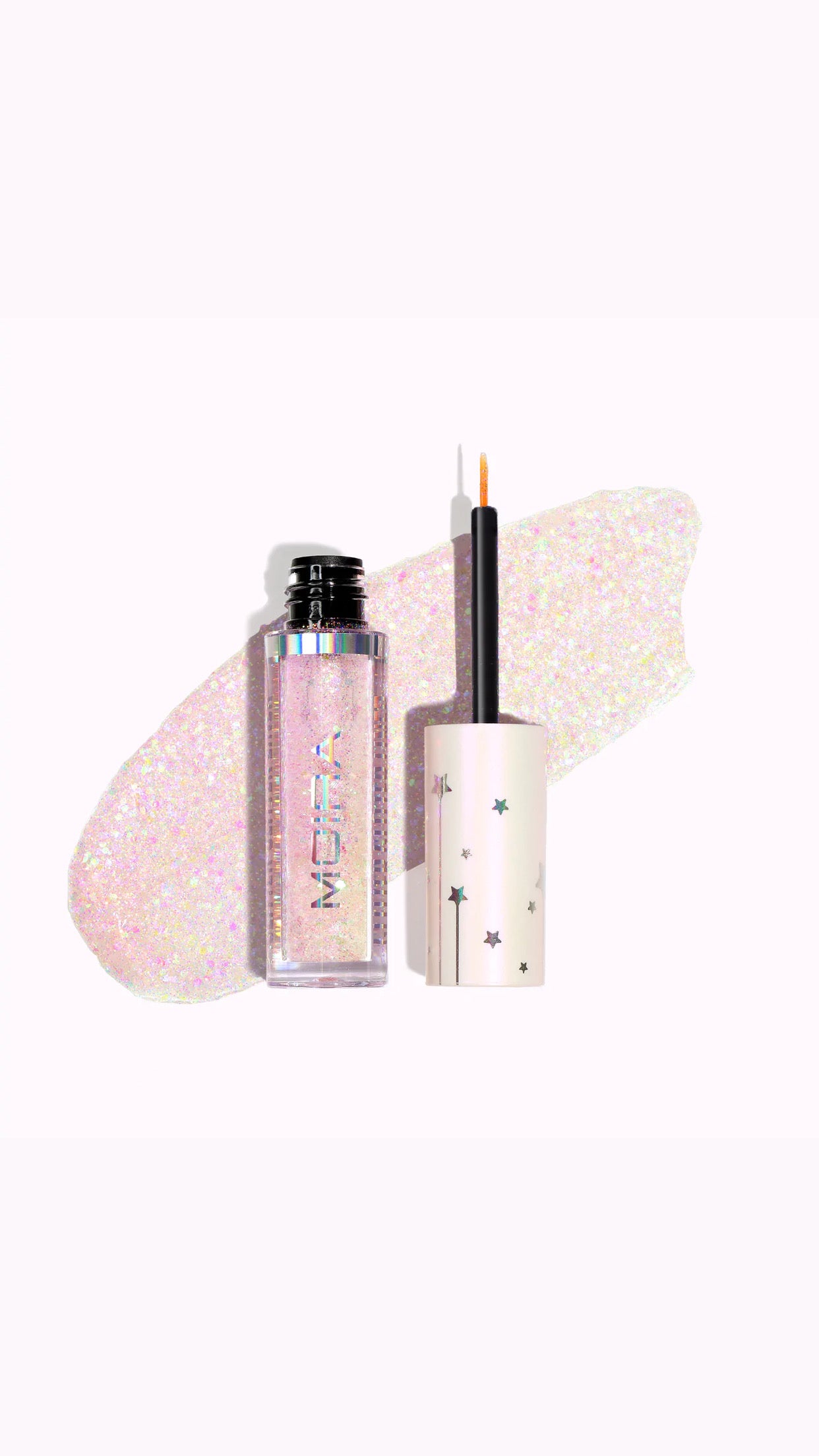 Delineador Liquído con Glitter 05 “Aurora Rosa”